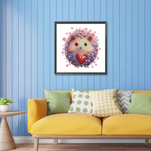 Load image into Gallery viewer, Diamond Painting - Partial Special Shaped - baby hedgehog (30*30CM)