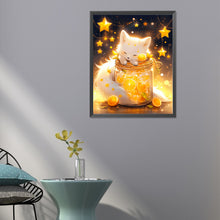 Load image into Gallery viewer, Diamond Painting - Full Round - white fox (40*50CM)