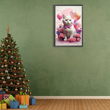 Load image into Gallery viewer, Diamond Painting - Full Round - birthday cat (40*60CM)