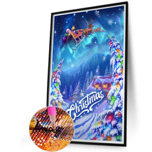 Load image into Gallery viewer, Diamond Painting - Full Round - Santa Claus and sleigh (40*60CM)