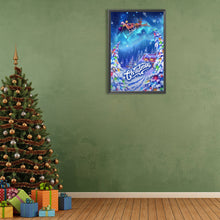 Load image into Gallery viewer, Diamond Painting - Full Round - Santa Claus and sleigh (40*60CM)