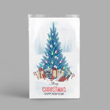 Load image into Gallery viewer, 50 Pages A5 Special Shaped Diamond Painting Diary Book for Teens(Christmas Tree)