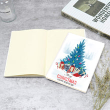 Load image into Gallery viewer, 50 Pages A5 Special Shaped Diamond Painting Diary Book for Teens(Christmas Tree)