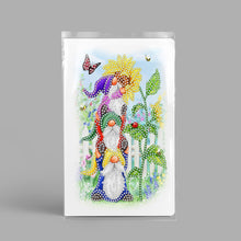 Load image into Gallery viewer, 50 Pages A5 Special Shaped Diamond Painting Diary Book for Teens (Three Gnomes)