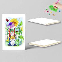 Load image into Gallery viewer, 50 Pages A5 Special Shaped Diamond Painting Diary Book for Teens (Three Gnomes)