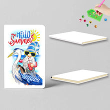 Load image into Gallery viewer, 50 Pages A5 Special Shaped Diamond Painting Diary Book for Teens (Seaside Gnome)
