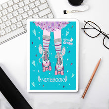 Load image into Gallery viewer, 50 Pages A5 Special Shaped Diamond Painting Diary Book (Fantasy Flying Shoes)