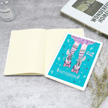 Load image into Gallery viewer, 50 Pages A5 Special Shaped Diamond Painting Diary Book (Fantasy Flying Shoes)