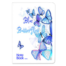 Load image into Gallery viewer, 50 Pages A5 Special Shaped Diamond Painting Diary Book (Classic Butterfly)