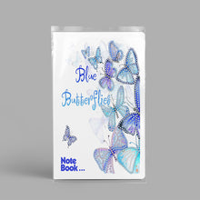 Load image into Gallery viewer, 50 Pages A5 Special Shaped Diamond Painting Diary Book (Classic Butterfly)