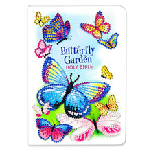 Load image into Gallery viewer, 50 Pages A5 Special Shaped Diamond Painting Diary Book (Butterfly Gardens)