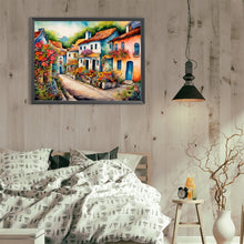 Load image into Gallery viewer, Diamond Painting - Full Round - rural town (40*30CM)