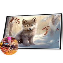 Load image into Gallery viewer, Diamond Painting - Full Round - snow animal puppy (40*30CM)