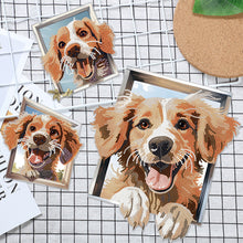 Load image into Gallery viewer, Diamond Painting Sticker Diamond Art Craft Mosaic Sticker for Kid Gift (Puppy)