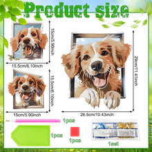 Load image into Gallery viewer, Diamond Painting Sticker Diamond Art Craft Mosaic Sticker for Kid Gift (Puppy)