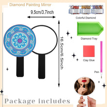 Load image into Gallery viewer, DIY Diamond Painting Mirror Kit for Adults Kids Beginners (Mandala #2)