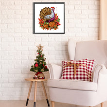 Load image into Gallery viewer, Diamond Painting - Partial Special Shaped - pumpkin turkey (30*30CM)
