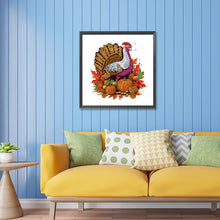 Load image into Gallery viewer, Diamond Painting - Partial Special Shaped - pumpkin turkey (30*30CM)