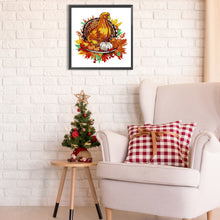 Load image into Gallery viewer, Diamond Painting - Partial Special Shaped - pumpkin turkey (30*30CM)