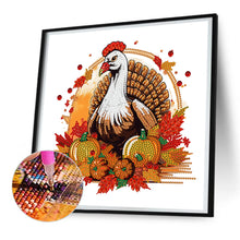 Load image into Gallery viewer, Diamond Painting - Partial Special Shaped - pumpkin turkey (30*30CM)