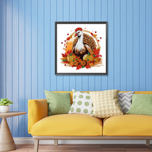 Load image into Gallery viewer, Diamond Painting - Partial Special Shaped - pumpkin turkey (30*30CM)