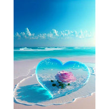 Load image into Gallery viewer, Diamond Painting - Full Round - Dream love and beach (30*40CM)