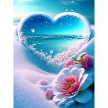 Load image into Gallery viewer, Diamond Painting - Full Round - Dream love and beach (30*40CM)