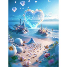 Load image into Gallery viewer, Diamond Painting - Full Round - Dream love and beach (30*40CM)