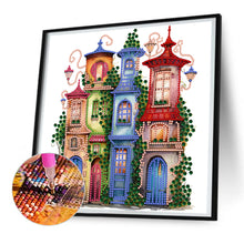 Load image into Gallery viewer, Diamond Painting - Partial Special Shaped - garden shed (30*30CM)