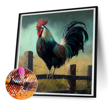 Load image into Gallery viewer, Diamond Painting - Full Round - Rooster (30*30CM)