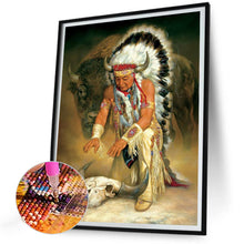 Load image into Gallery viewer, Diamond Painting - Full Round - indian (30*40CM)