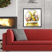 Load image into Gallery viewer, Diamond Painting - Full Round - Christmas Crystal BallX (30*30CM)