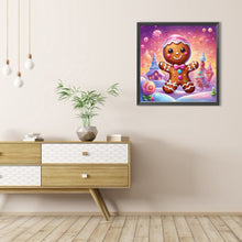 Load image into Gallery viewer, AB Diamond Painting - Full Round - Ginger Cookies and Candy House (40*40CM)