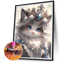 Load image into Gallery viewer, AB Diamond Painting - Full Round - cat princess (30*40CM)
