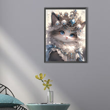 Load image into Gallery viewer, AB Diamond Painting - Full Round - cat princess (30*40CM)