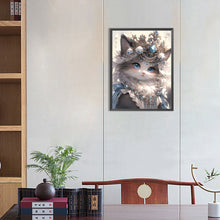 Load image into Gallery viewer, AB Diamond Painting - Full Round - cat princess (30*40CM)