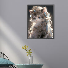 Load image into Gallery viewer, AB Diamond Painting - Full Round - cat princess (30*40CM)