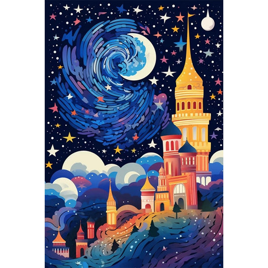 Diamond Painting - Full Square - castle (40*60CM)