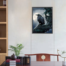 Load image into Gallery viewer, Diamond Painting - Full Round - crow (40*55CM)