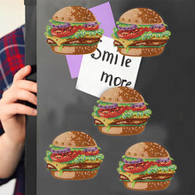 Load image into Gallery viewer, Round+Special Shape Diamond Art Fridge Magnets Sticker (Hamburger)