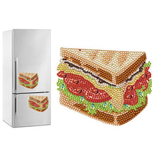 Load image into Gallery viewer, Round+Special Shape Diamond Art Fridge Magnets Sticker (Sandwich)