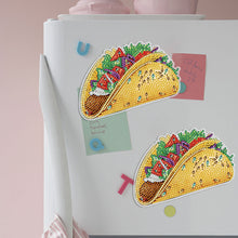 Load image into Gallery viewer, Round+Special Shape Diamond Art Fridge Magnets Sticker (Taco)