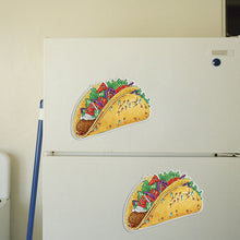Load image into Gallery viewer, Round+Special Shape Diamond Art Fridge Magnets Sticker (Taco)