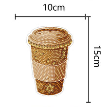 Load image into Gallery viewer, Round+Special Shape Diamond Art Fridge Magnets Sticker (Coffee Cup)