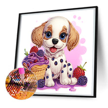 Load image into Gallery viewer, Diamond Painting - Partial Special Shaped - puppy (30*30CM)