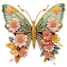 Load image into Gallery viewer, Diamond Painting - Partial Special Shaped - Butterfly (30*30CM)