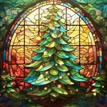 Load image into Gallery viewer, Diamond Painting - Full Square - Christmas tree (40*40CM)