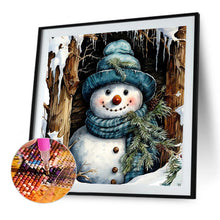 Load image into Gallery viewer, Diamond Painting - Full Square - snowman (40*40CM)