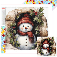 Load image into Gallery viewer, Diamond Painting - Full Square - snowman (40*40CM)