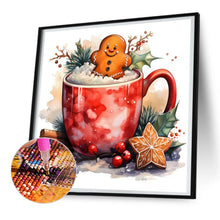 Load image into Gallery viewer, Diamond Painting - Full Round - Christmas cup drink (30*30CM)